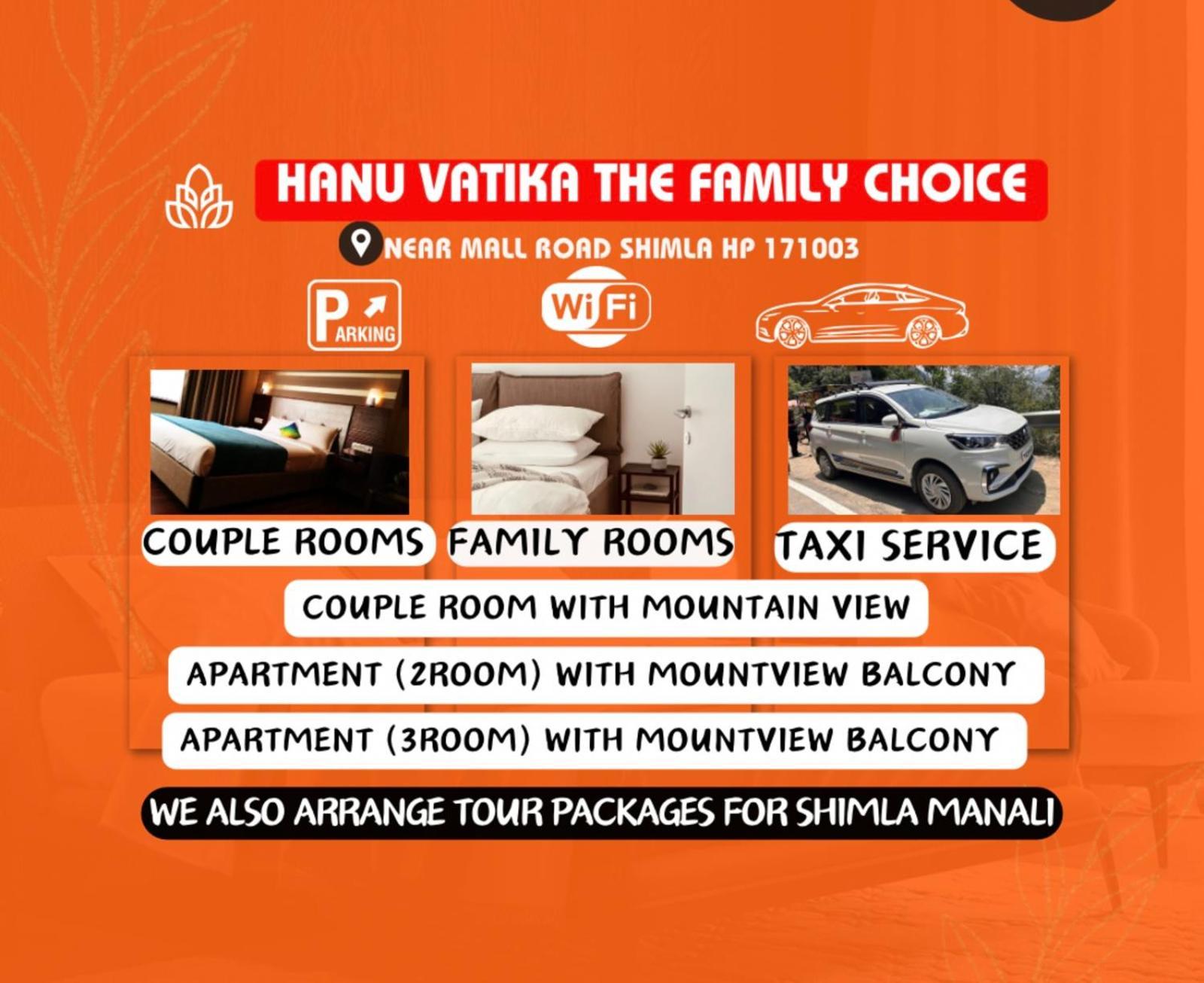 Hanu Vatika The Family Choice ชิมลา ภายนอก รูปภาพ